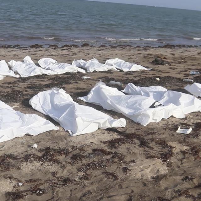 Dozens of migrants still missing off Djibouti's coast after smugglers forced them out of boats